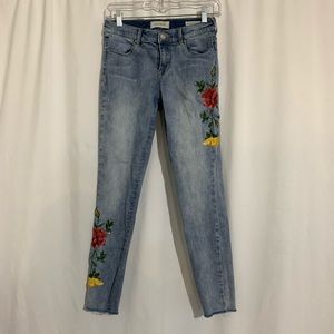 Pacsun embroidery jeans